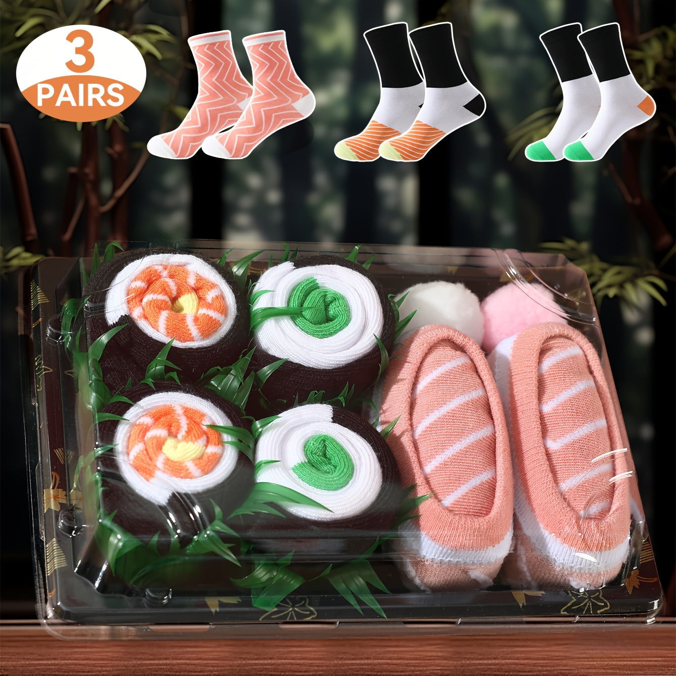 Cute Sushi Socks