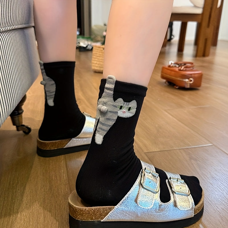 Realistic Cat Socks