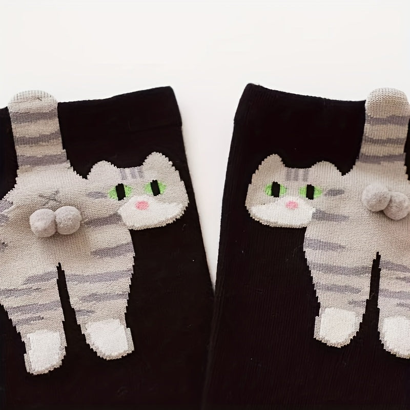 Realistic Cat Socks