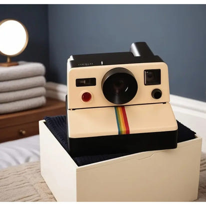 Retro Camera Paper Holder