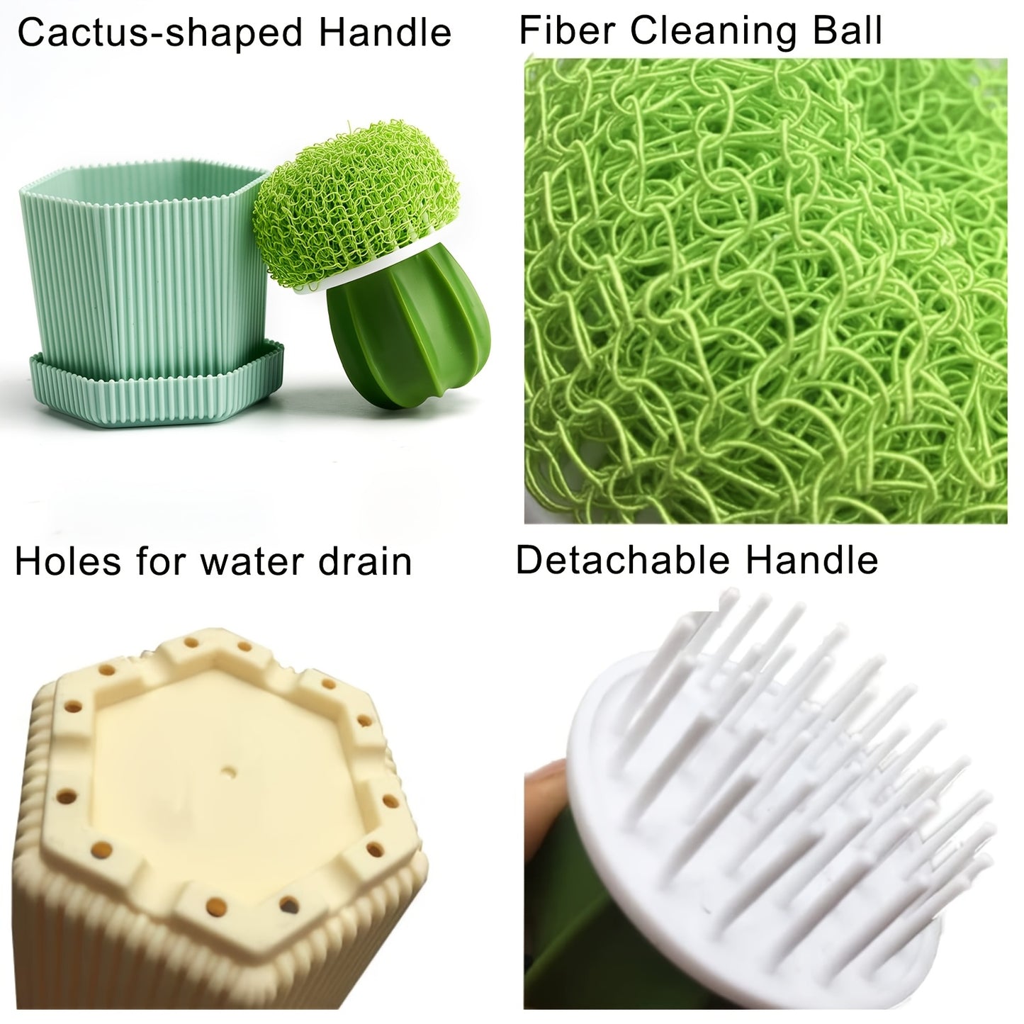 Cactus Dish Brush