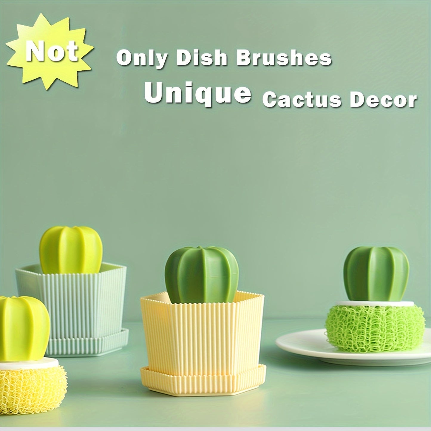 Cactus Dish Brush